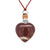 janet lasher Jewelry Pendant Red Jasper and Bi-color Tourmaline Heart Pendant
